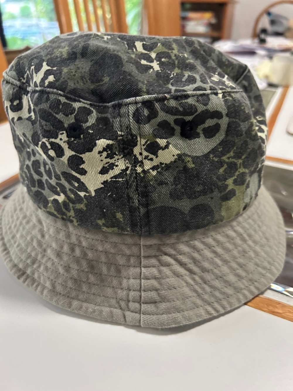 Disney Green & Gray Camo Mickey Bucket Hat - Picture 2 of 5